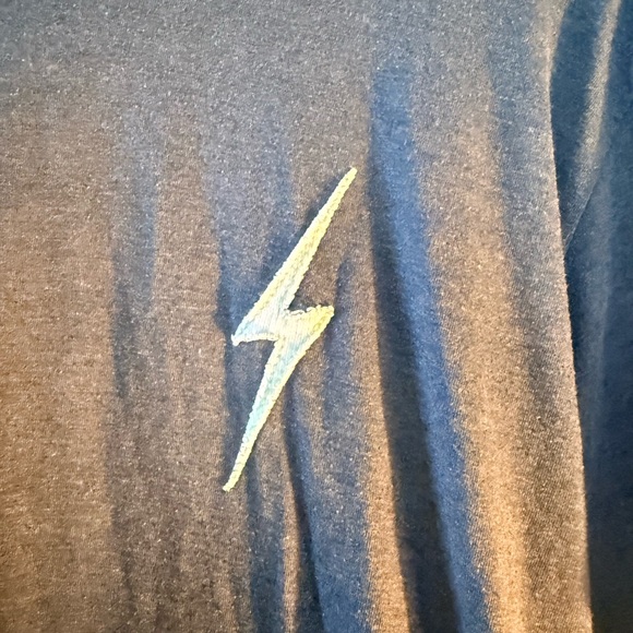 Aviator Nation Blue Lightning Bolt T-Shirt - Picture 3 of 5